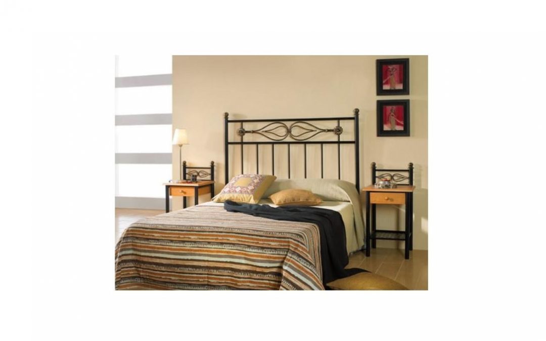 DORMITORIO en forja y madera. Varios acabados y tamaños a elegir.