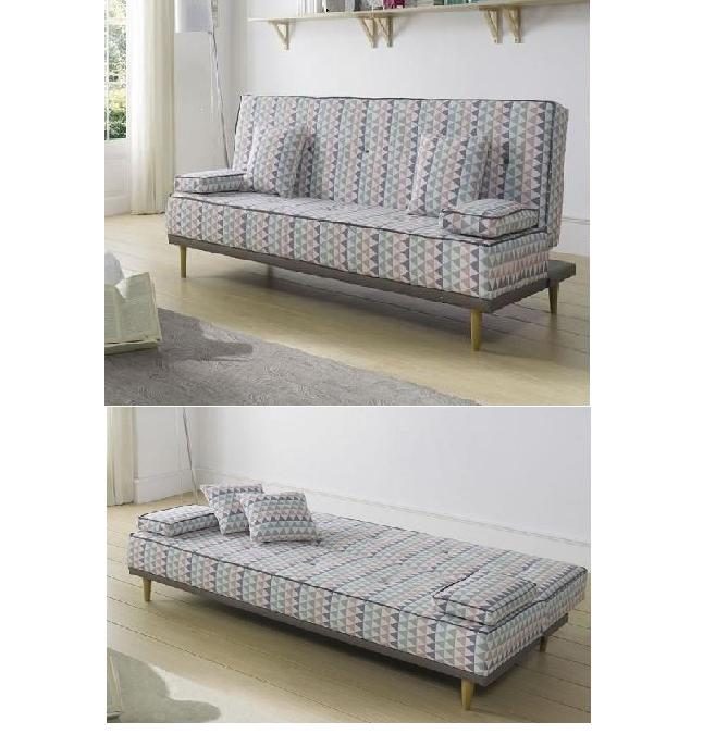 SOFA CAMA clic-clac. Medidas cama: 190 x 135 x 35 cm alto. Varias telas a elegir
