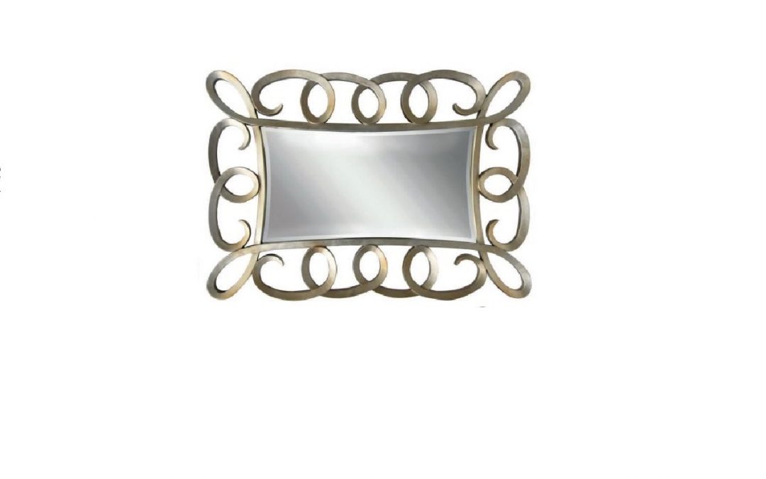 ESPEJO PLATA VENECIANA MED: 147 X 4 X 101 CM ALTO