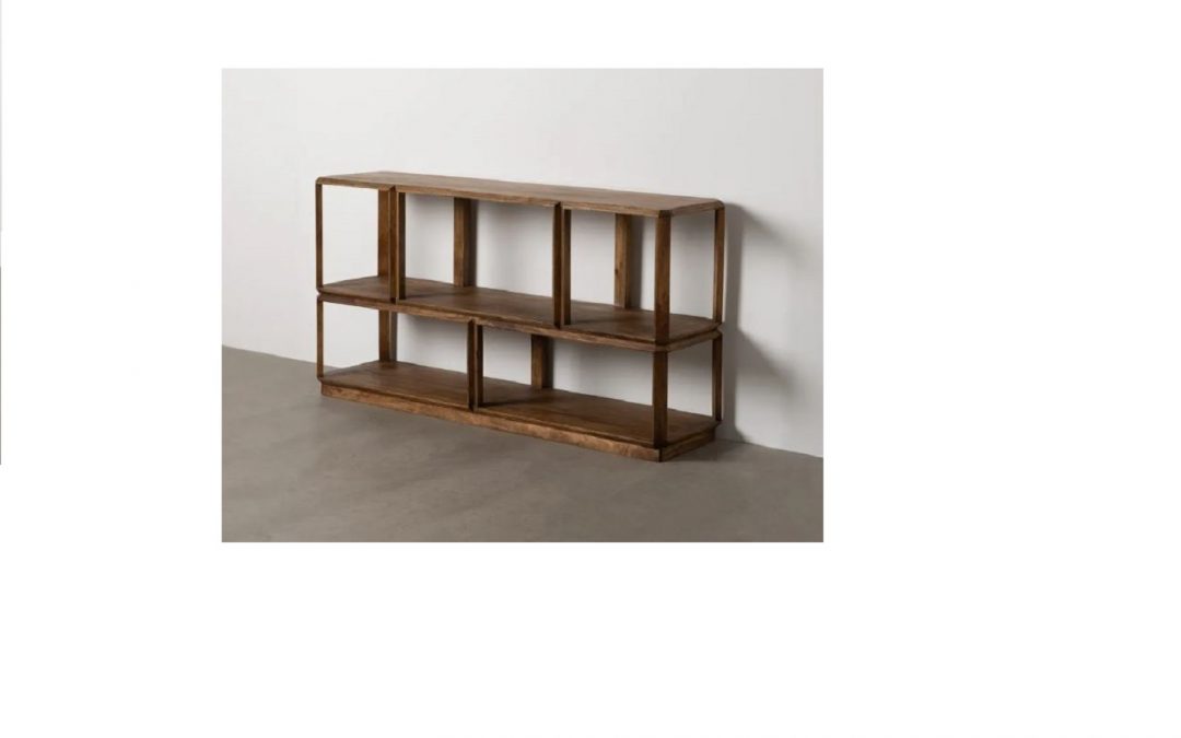 ESTANTERÍA MADERA DE MANGO MED: 160 X 42 X 85 CM ALTO