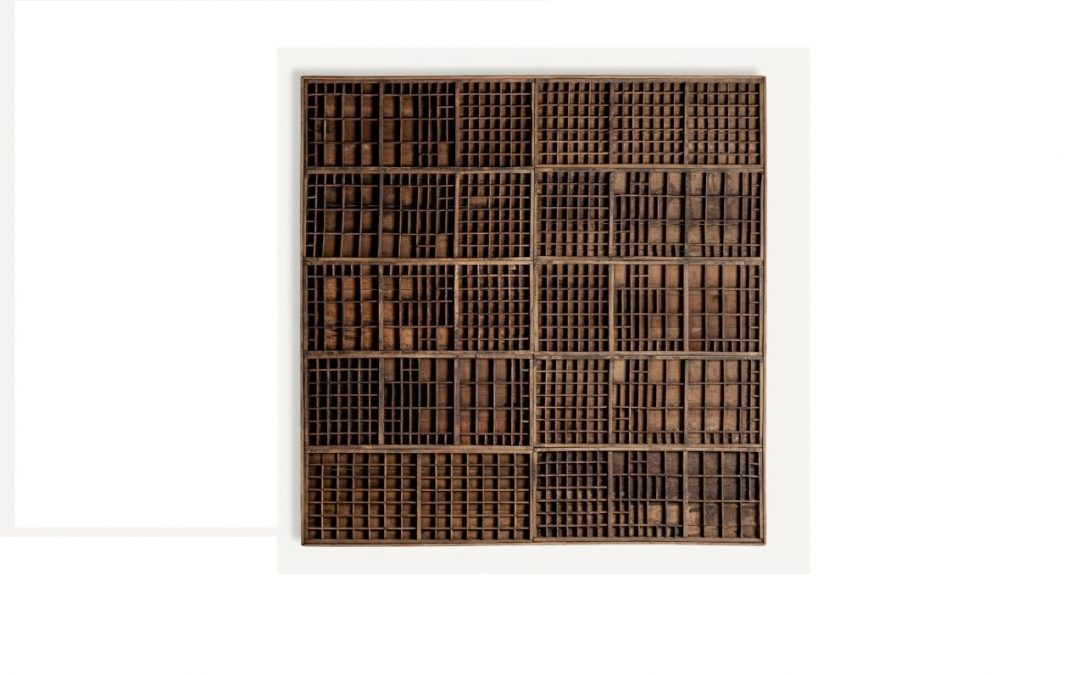 PANEL DECORATIVO ESTILO ÉTNICO MADERA RECUPERADA MED: 163 X 7 X 160 CM ALTO (TAMBIÉN EN MED: 84 X 7 X 164 CM ALTO)