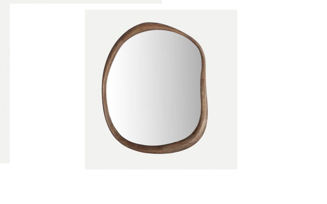 ESPEJO IRREGULAR MADERA MED: 64 X 5 X 78 CM ALTO