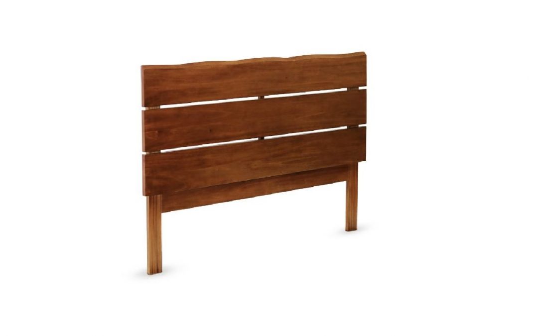 CABECERO MADERA DE CAOBA MED: 162 X 5,5 X 110 CM ALTO
