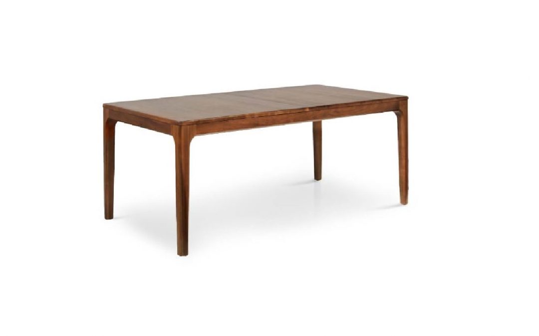 MESA DE COMEDOR EXTENSIBLE MADERA DE CAOBA MED: 180 X 95 X 77 CM ALTO