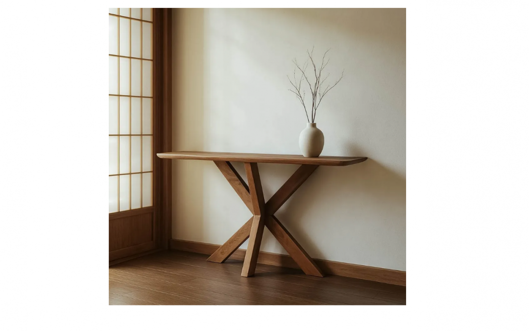 CONSOLA MADERA DE MANGO MED: 130 X 35 X 76 CM ALTO