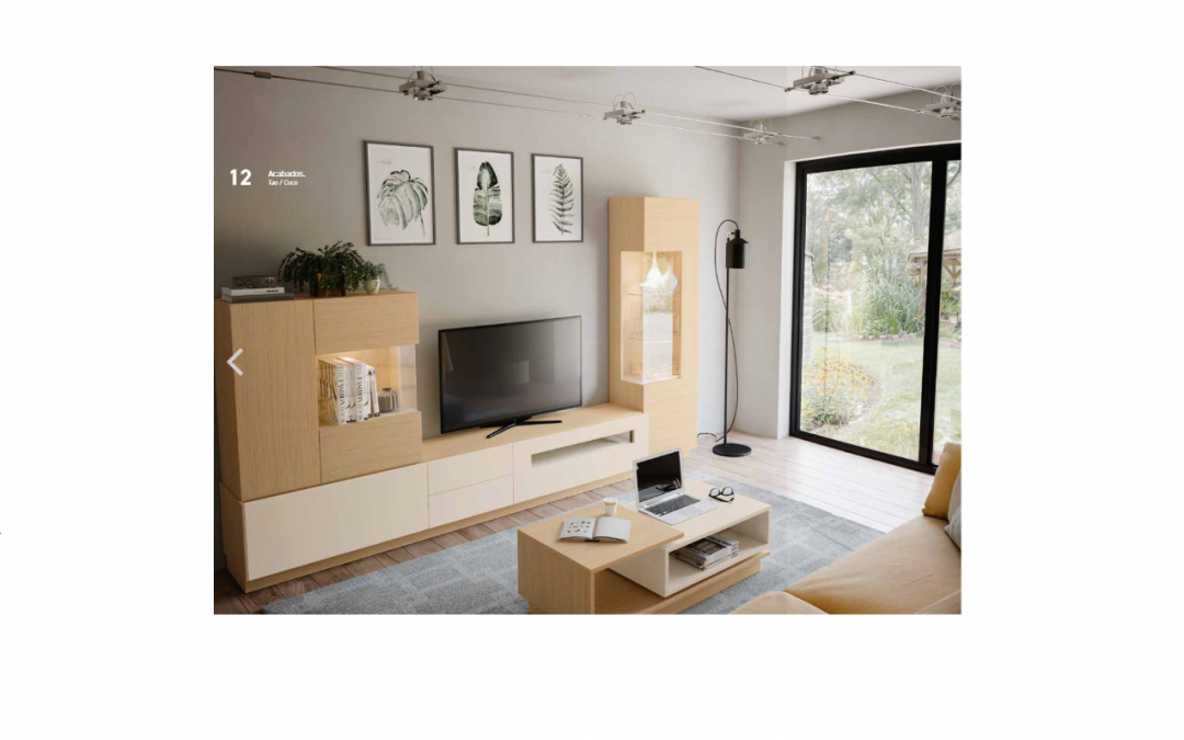 COMPOSICIÓN DE SALÓN VARIAS MEDIDAS Y ACABADOS