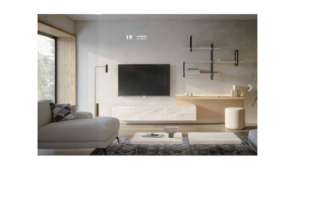 COMPOSICIÓN DE SALÓN VARIAS MEDIDAS Y ACABADOS